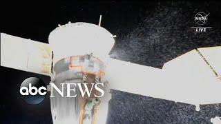 Investigation into coolant leak coming from Soyuz capsule l GMA