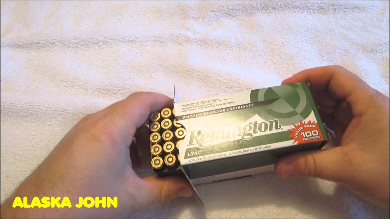 ALASKA BASS PRO SHOP 9MM UMC Ammunition YouTube
