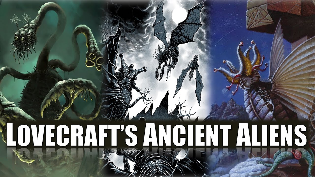 Lovecraft Races Seven Advanced Alien species created by HP Lovecraft - YouTube