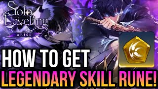 Solo Leveling Arise - How To Get Legendary Skill Runes!