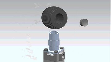 SIEMENS NX 9 CAD: Mancini Diesel 3,5 ccm Assembly Sequence