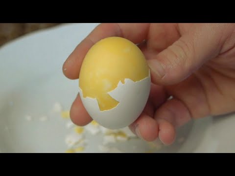 Как Сварить Желтое Яйцо