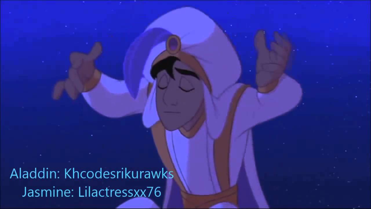 Aladdin~Rooftop Scene Collab with (khcodesrikurawks) - YouTube