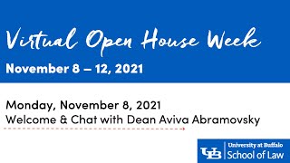 Nov. 8, 2021 - Welcome and Q&A with the Dean