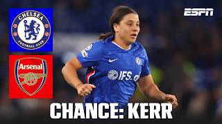 Chance Van Domselaar Saves Brilliantly From Sam Kerr Uefa Womens Champions League