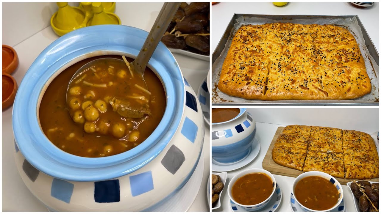 هذا لي ينفعك مع هاد البرد😜عشاء حريرة سهلة سريعة يشموا ريحتها من راس الدرب😁 مع سر البنة واللون ديالها