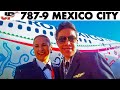 Piloting BOEING 787-9 into Mexico City | Cockpit Views