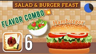 🥗 Fresh Caesar Salad + 🍔Juicy Hamburger – Cookbook Master Gameplay 🔥 screenshot 4