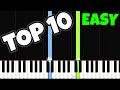 Top 10 Easy Piano Songs for the Complete Beginners