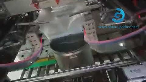 Automatic barrel bucket pail drum bag inerting machine bag in barrel pail packing machine customized