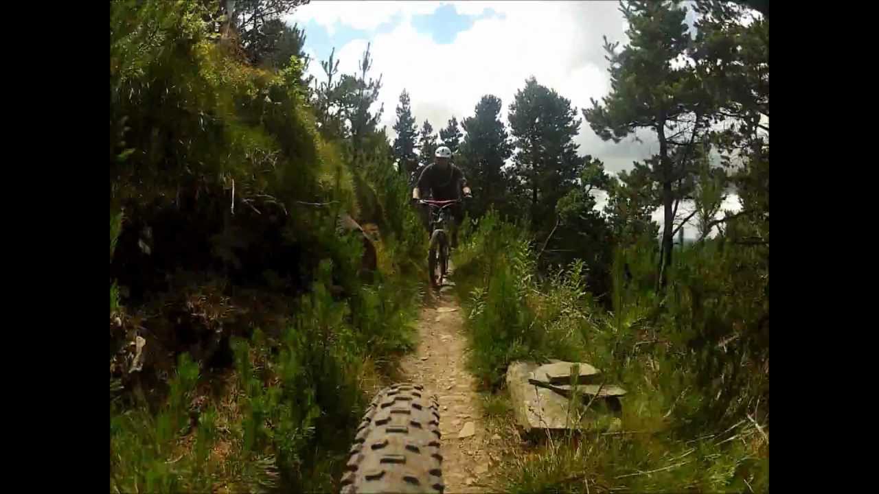 Afan Valley Mountain bike trails 2012 The Skyline Trail HD go pro