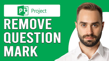 How To Remove Question Mark In Ms Project (How To Get Rid Of The Question Mark In Ms Project)