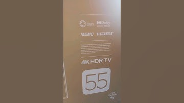 TCL 55" TV Unboxing and Set up box#shorts#googletv#unboxingtcl#4KHDRTV#tcl#electronics 📦
