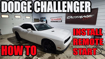 DODGE CHALLENGER - HOW TO INSTALL A REMOTE START