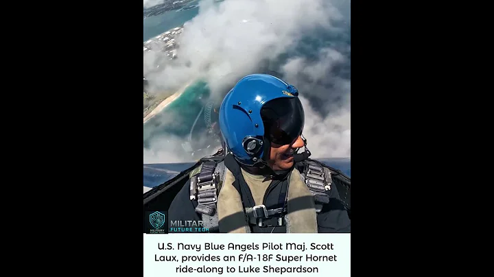Insane Pulling 7Gs in an F-18 Fighter Jet With the U.S. Navy Blue Angels