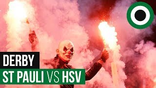 Hamburg derby in just 2 minutes! | Ultras-Tifo