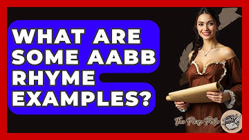 What Are Some AABB Rhyme Examples? - The Prose Path