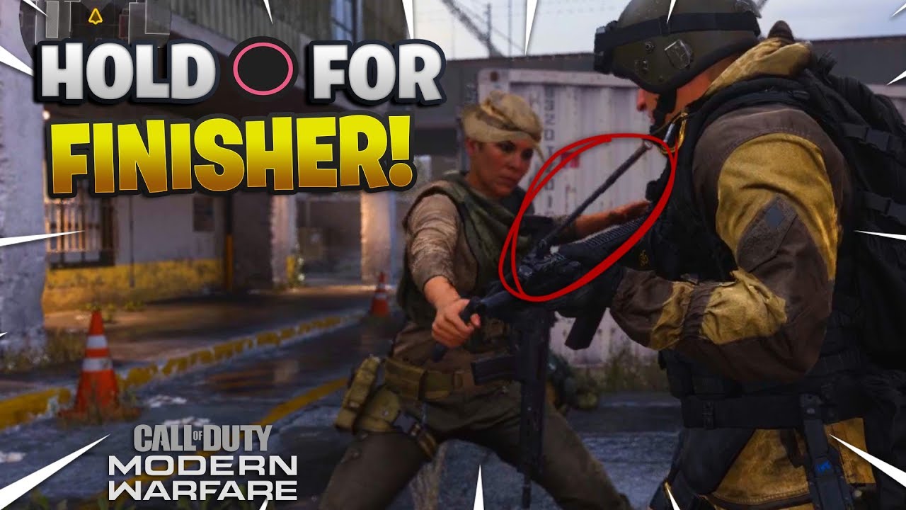 Wings foretrækkes Effektivitet How to perform a "FINISHER MOVE" On MODERN WARFARE! - How To Perform  Executions in Modern Warfare! - YouTube