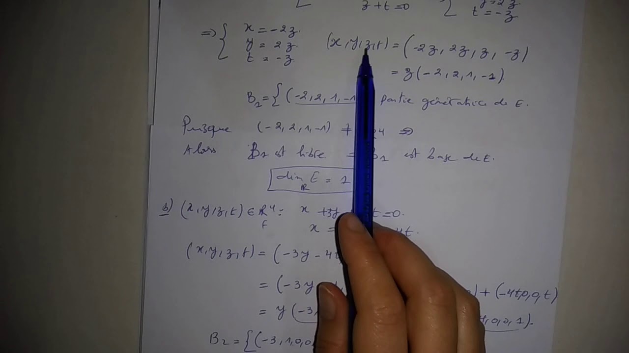 Exercice 1.4. Sommes directes et sous espaces supplémentaires YouTube Exercice 1.4. Sommes directes et sous espaces supplémentaires YouTube