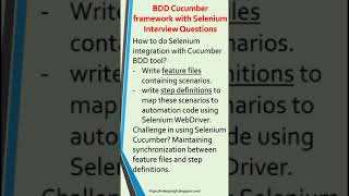 Cucumber framework Selenium-BDD Cucumber framework with Selenium-Cucumber With Selenium-Cucumber screenshot 1