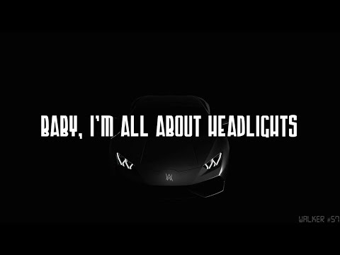 Alok Alan Walker Headlights Lyrics Feat KIDDO Best Lyric Video 