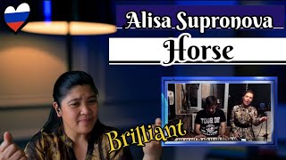 Alisa Supernova HORSE Алиса Супронова, Дени Сатабаев-Конь /REACTION #alisasupronova