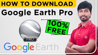 How To Download and Install Google Earth Pro on Desktop and Laptop For Free [Hindi]