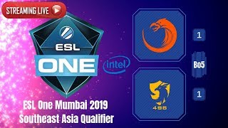 [Streamed] TNC vs 496 Gaming / Finals / Bo5 / ESL One Mumbai 2019 Southeast Asia Qualifier
