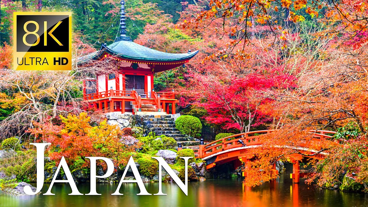 Breathtaking Natural Landscapes of Japan in 8K HDR Ultra HD Japanese