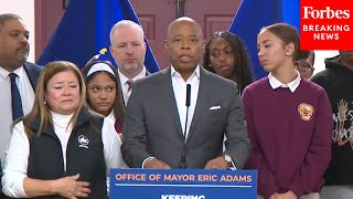Famous NYC Mayor Eric Adams Unveils New $11 Million 'Harlem Field of Dreams' Renovated Athletic Field Profile