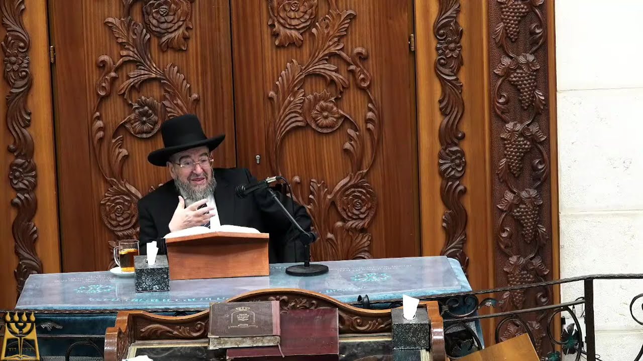 הלכות ברכות ונדבת הלב: כוח הוויתור, דיני הפסק וסוד הימין | שיעור מרתק מפרשת תרומה תשפ