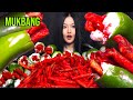 Viral TikTok Jalapeños Takis & Cream Cheese 🔥 (Super Crunchy) Eating Cooking Show MUKBANG 먹방