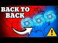 Back to Back Storms Are Now Lined Up Across USA
