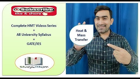 Heat and Mass Transfer Lecture-01(Introduction of Heat Transfer)