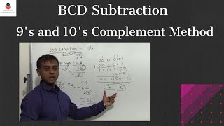 BCD Subtraction  Using 9's and 10's Complement method | Digital Electronics