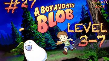 A Boy And His Blob Level 27 3-7  walkthrough gameplay lets play HD