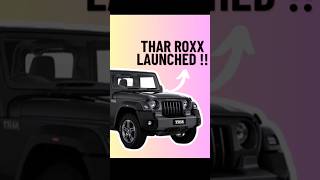 Mahindra Thar 5 Door All Details 🔥 #shorts #ytshorts