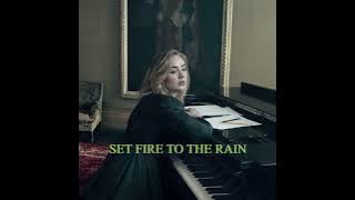 set fire to the rain (slowed to perfection)