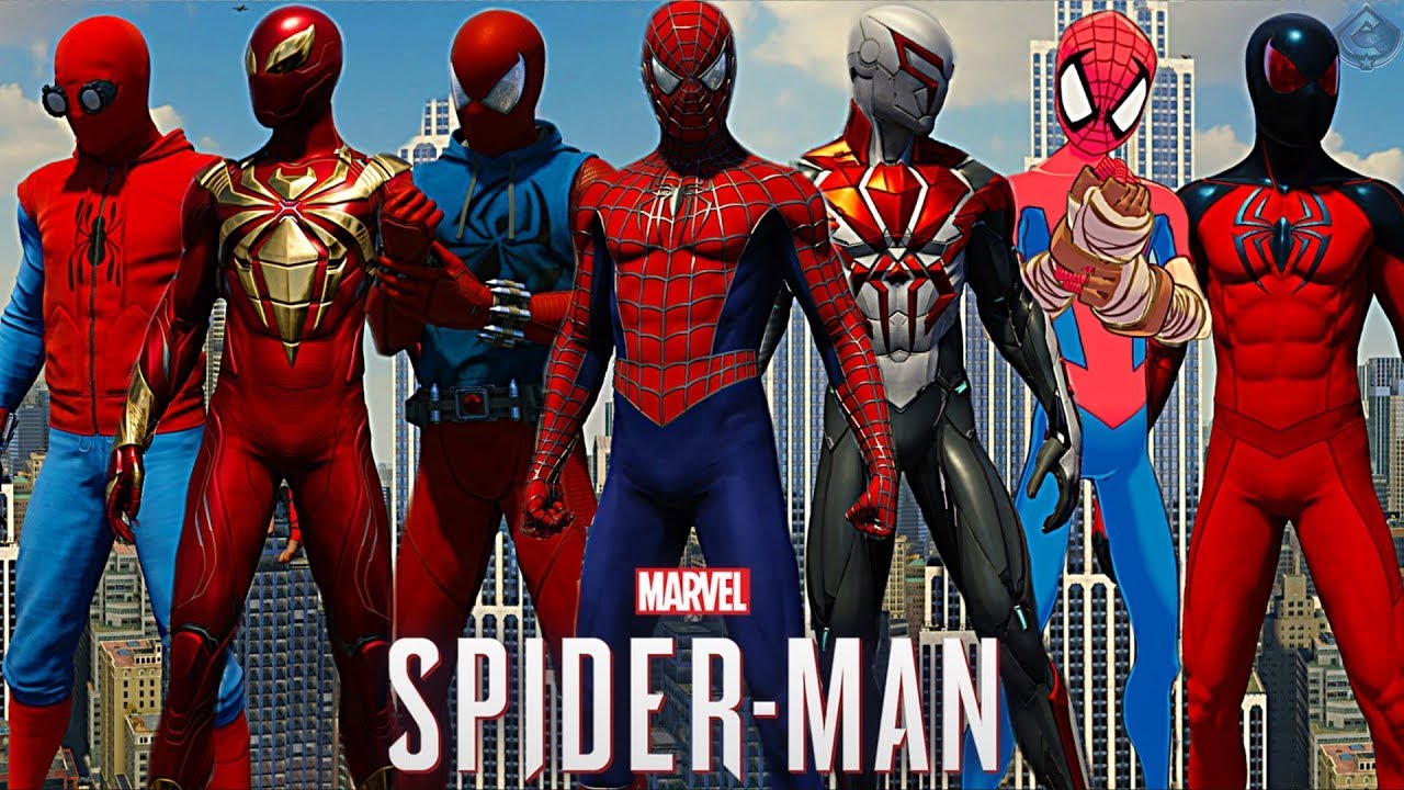 Spider-Man PS4 - ALL Suits Ranked from WORST to BEST! - YouTube