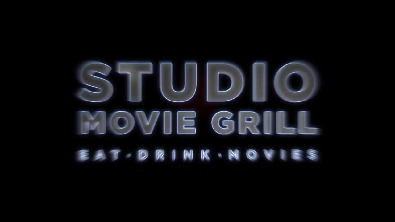 Studio Movie Grill In Theater Logo Animation