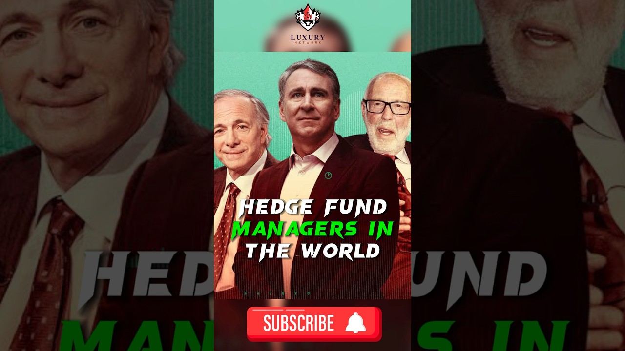 Top 5 Richest Hedge Funds Managers in the World