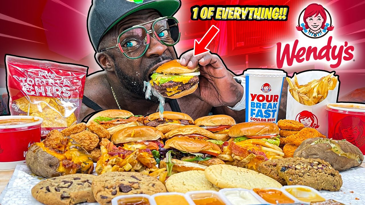 I ATE  EVERYTHING AT WENDY'S - Kali Muscle
