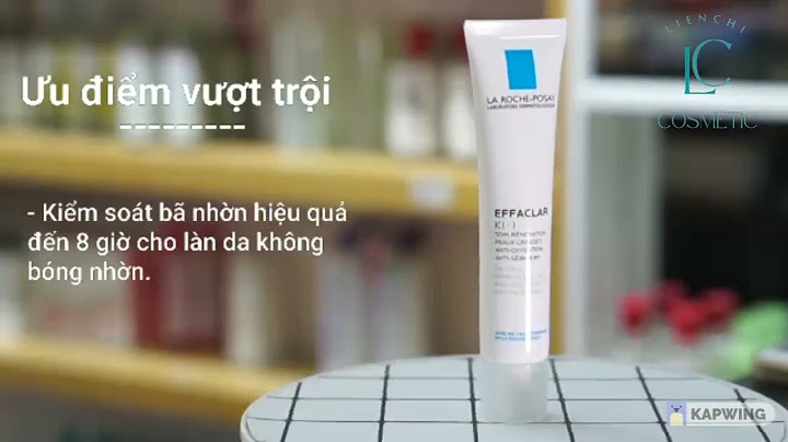 Kem trị mụn cám effaclar k+ đánh giá năm 2024