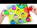 Best Learning Colors &amp; Numbers with Ladybugs 🐞 Preschool Toddler Toy Learning Video