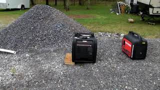 Champion VS Craftsman Vs Powermate Generator Sound Test