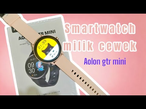 UNBOXING REVIEW aolon gtr mini smartwatch pintar paling elegan