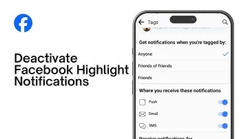 How to Deactivate Facebook Highlight Notifications using the App