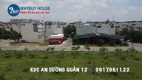 Bán đất nền sổ đỏ Khu dân cư An Sương mặt tiền công viên đường DD5, DN5.