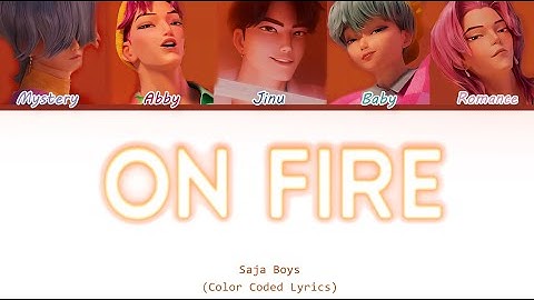 Thumbnail of Saja Boys 'On Fire' | Fanmade Song (Color Coded Lyrics)