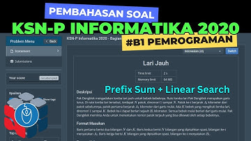 Pembahasan Soal KSN P Informatika 2020 Pemrograman #B1 Lari Jauh